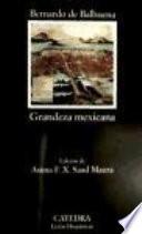 Libro Grandeza mexicana