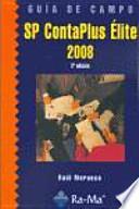 Libro Guía de campo de SP ContaPlus Élite 2008. 2a edición