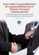 Libro Guía sobre el procedimiento de responsabilidad en el sistema nacional anticorrupción 2023