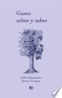 Libro Gusto, sabor y saber