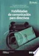 Libro Habilidades de comunicación para directivos