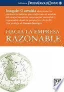 Libro Hacia la empresa razonable