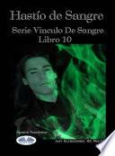 Libro Hastío De Sangre