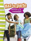 Libro Haz tu parte: Servicio a la comunidad: Read-Along eBook