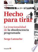 Libro Hecho para tirar