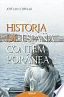 Libro Historia de España contemporánea