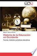 Libro Historia de la Educación en Occidente
