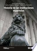 Libro Historia de las instituciones españolas