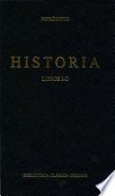 Libro Historia. Libros I-II