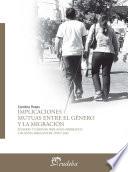 Libro Implicaciones mutuas entre el género y la migración