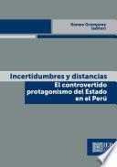 Libro Incertidumbres y distancias