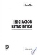 Libro Iniciación estadística