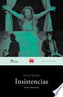 Libro Insistencias