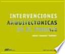 Libro Intervenciones arquitectónicas en el paisaje