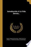 Libro Introducción a la Vida Devota...