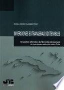 Libro Inversiones extranjeras sostenibles
