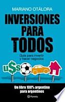 Libro Inversiones para todos