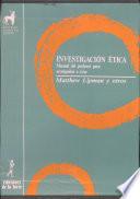 Libro Investigacion Etica