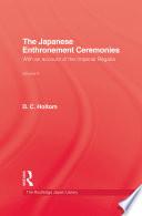 Libro Japanese Enthronement Ceremonies