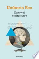 Libro Kant y el ornitorrinco