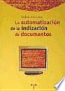 Libro La automatización de la indización de documentos