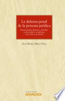 Libro La defensa penal de la persona jurídica