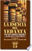 Libro La esencia del Vedanta