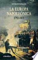 Libro La Europa napoleónica, 1792-1815