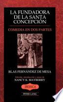 Libro La fundadora de la Santa Concepción