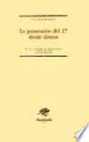 Libro La Generación del 27 desde dentro