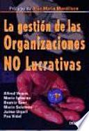 Libro La gestión de las organizaciones no lucrativas