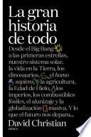 Libro La gran historia de todo