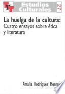 Libro La huelga de la cultura