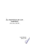 Libro La ineptitud de los vampiros