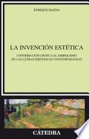 Libro La invención estética