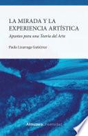 Libro La mirada y la experiencia artística