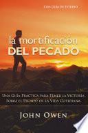 Libro La mortificación del pecado