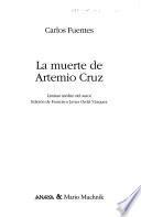 Libro La muerte de Artemio Cruz