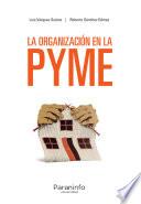 Libro La organización en la PYME