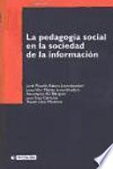 Libro La pedagogía social en la sociedad de la información