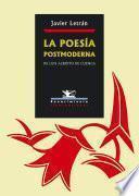 Libro La poesía postmoderna de Luis Alberto de Cuenca