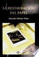 Libro La restauración del papel