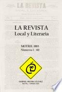 Libro La Revista Local y Literaria. Motril 1883. Números 1-60