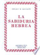 Libro La Sabiduria Hebrea