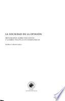 Libro La sociedad de la opinión