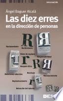 Libro Las diez erres en la dirección de personas