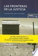 Libro Las fronteras de la justicia