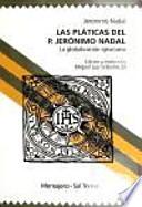 Libro Las pláticas del P. Jerónimo Nadal