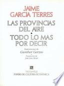 Libro Las provincias del aire