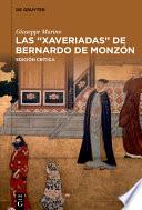 Libro Las “Xaveriadas” de Bernardo de Monzón